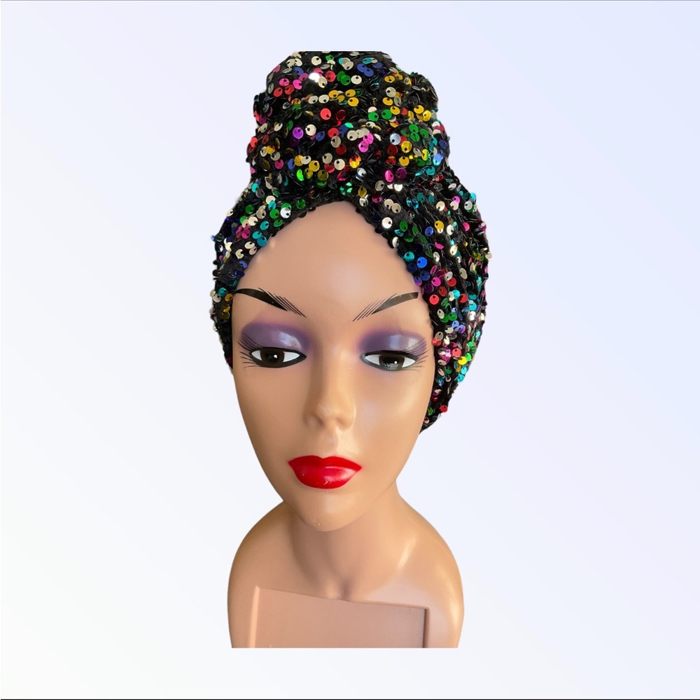 Sparkling Women's Head Wrap/ Turban NWOT